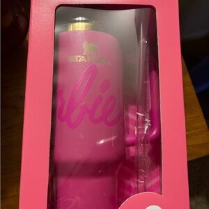 Stanley Hot Pink Tumbler with Straw